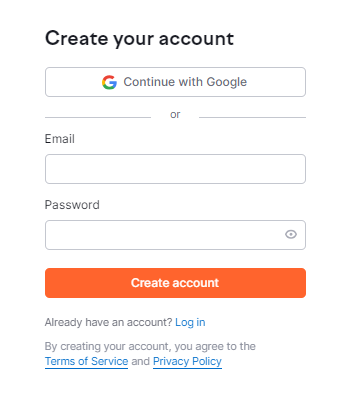 Create Your New Semrush Account